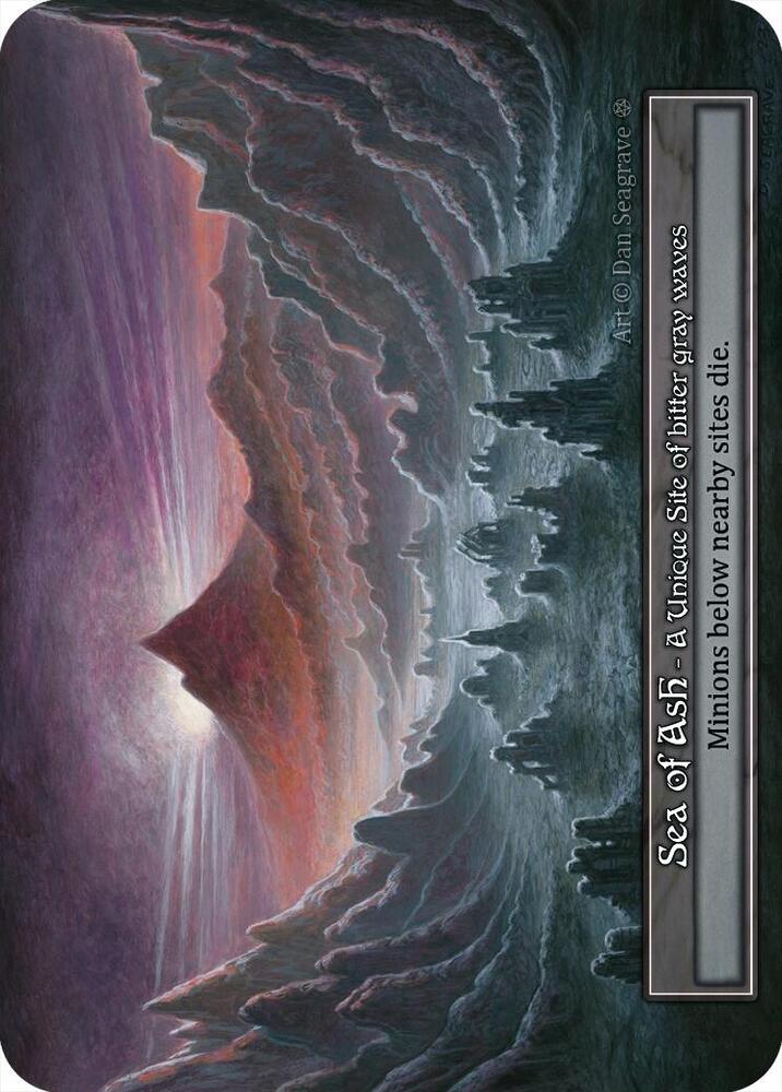 Sea of Ash (Foil) [Gothic]