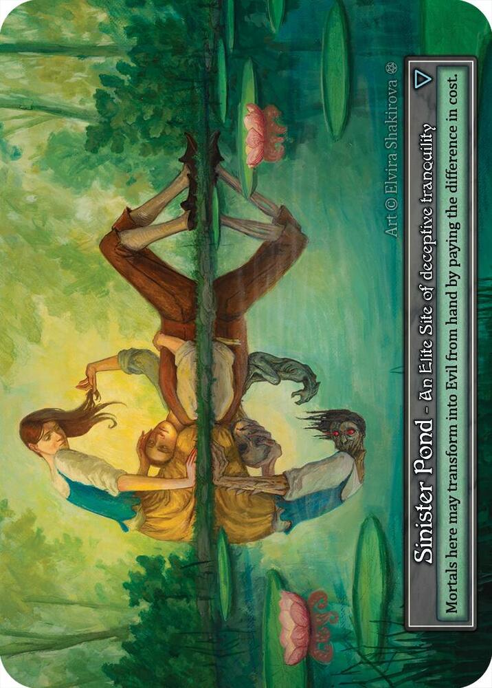 Sinister Pond (Foil) [Gothic]