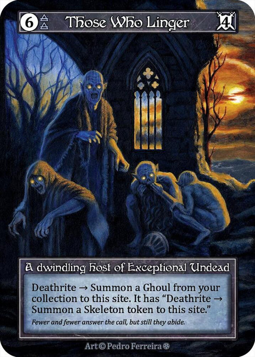 Those Who Linger (Foil) [Gothic]