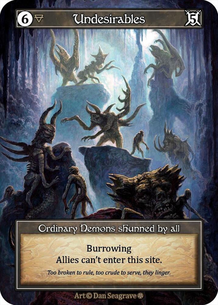 Undesirables (Foil) [Gothic]