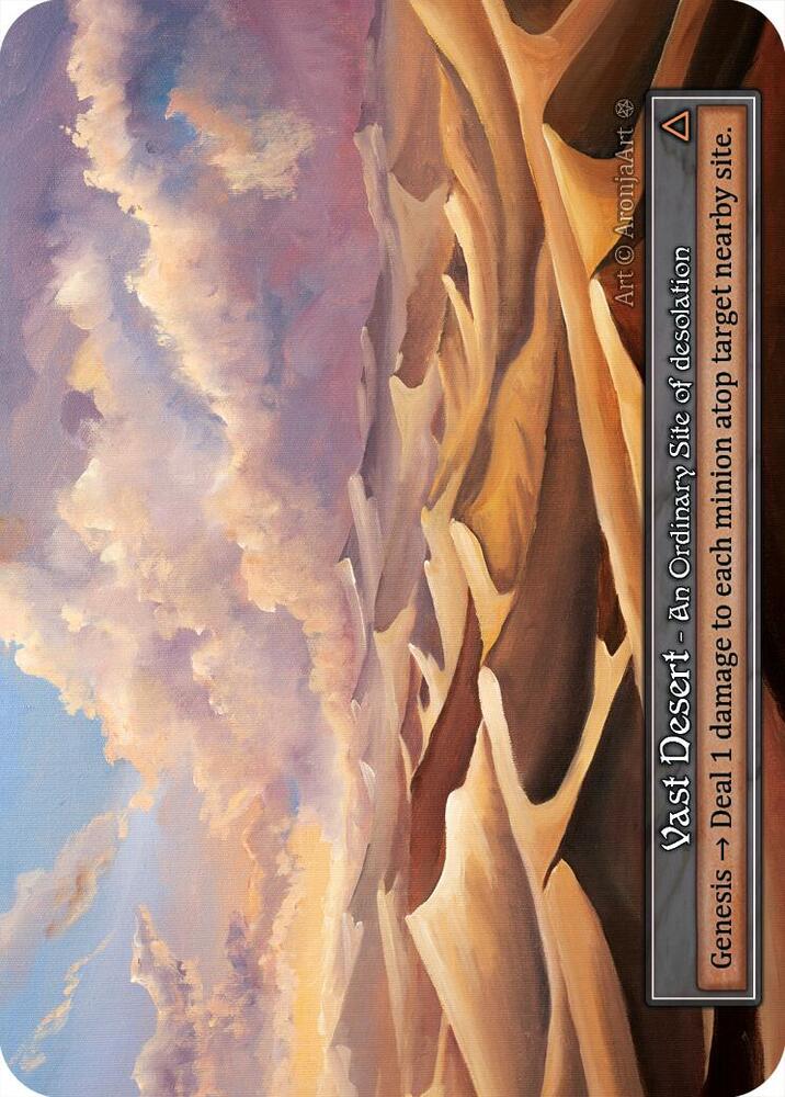 Vast Desert (Foil) [Gothic]