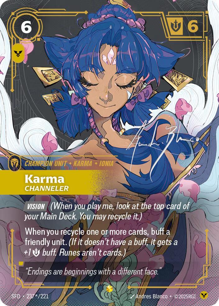 Karma - Channeler (Signature) (237*/221) [Spiritforged]