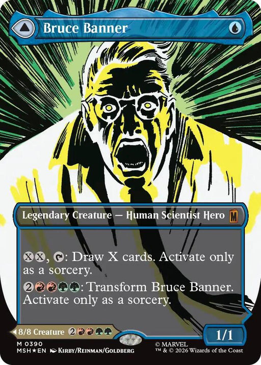Bruce Banner (Borderless) (390) [Marvel Super Heroes]