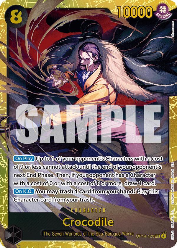 Crocodile - OP14-120 [The Azure Sea's Seven]