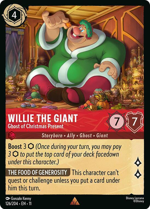 Willie the Giant - Ghost of Christmas Present (126/204) [Winterspell]
