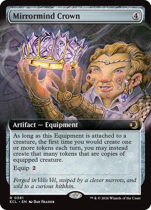 Mirrormind Crown (Extended Art) (381) [Lorwyn Eclipsed]