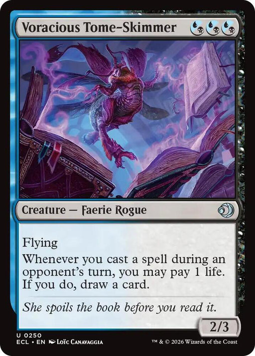 Voracious Tome-Skimmer (250) [Lorwyn Eclipsed]