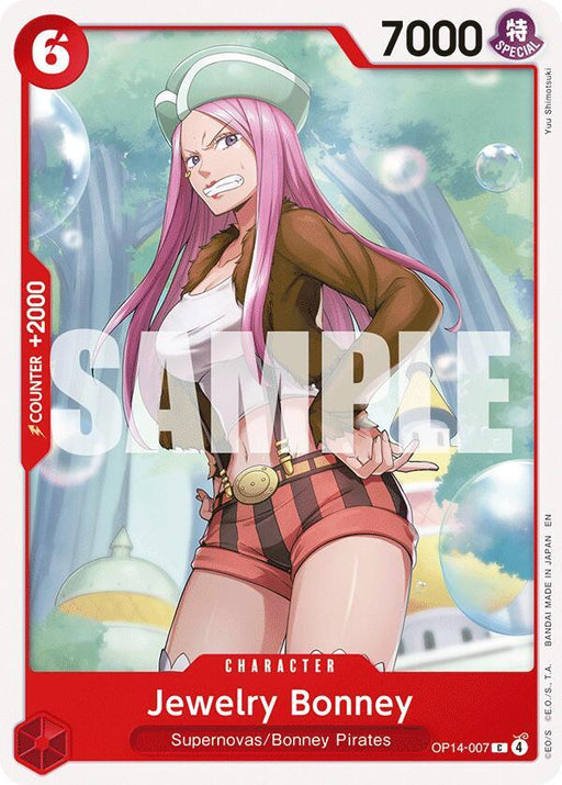 Jewelry Bonney (OP14-007) [The Azure Sea's Seven]