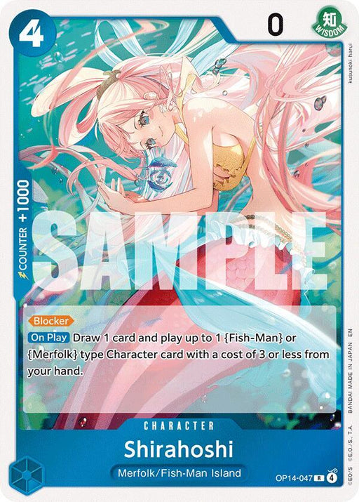 Shirahoshi (OP14-047) [The Azure Sea's Seven]