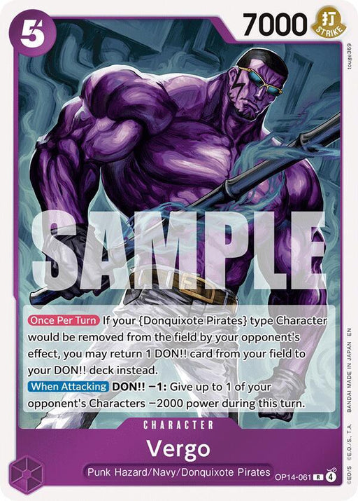 Vergo (OP14-061) [The Azure Sea's Seven]