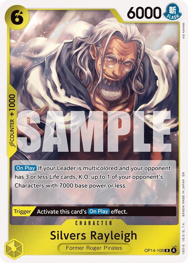 Silvers Rayleigh (OP14-108) [The Azure Sea's Seven]
