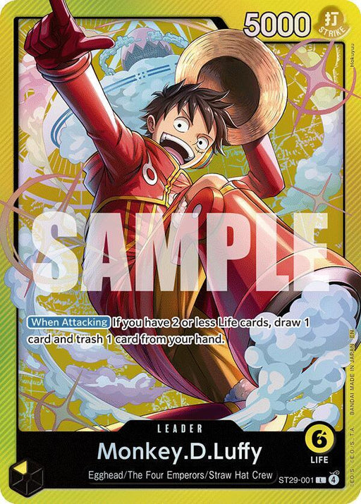 Monkey.D.Luffy (001) (ST29-001) [Starter Deck 29: Egghead]