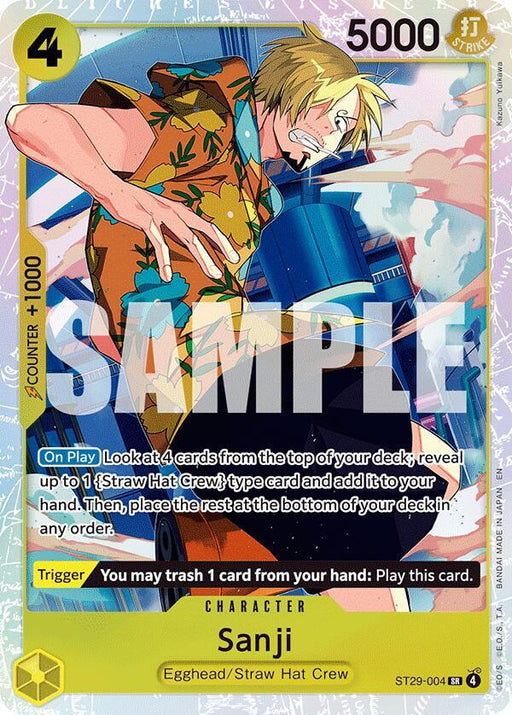 Sanji (ST29-004) [Starter Deck 29: Egghead]