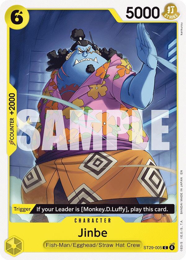 Jinbe (ST29-005) [Starter Deck 29: Egghead]