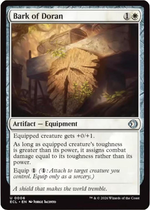 Bark of Doran (6) [Lorwyn Eclipsed]