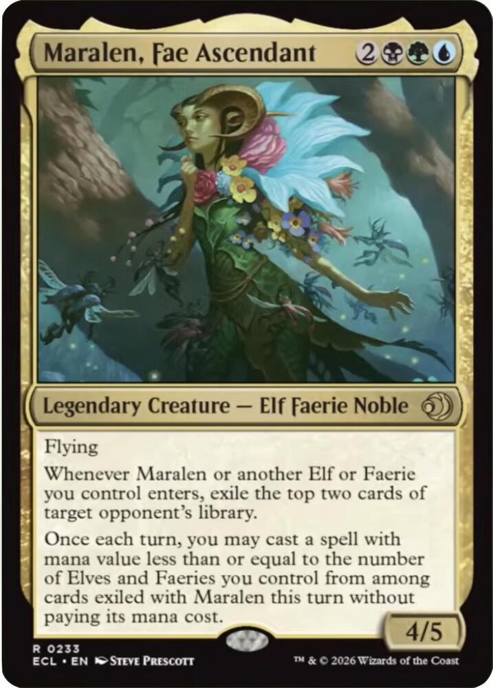 Maralen, Fae Ascendant (233) [Lorwyn Eclipsed]