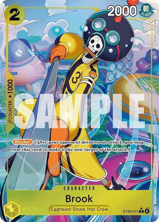 Brook (Full Art) (ST29-011) [Starter Deck 29: Egghead]