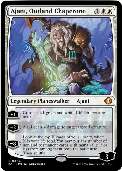 Ajani, Outland Chaperone (4) [Lorwyn Eclipsed]