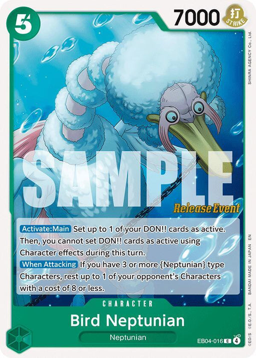 Bird Neptunian (EB04-016) [The Azure Sea's Seven Release Event Cards]