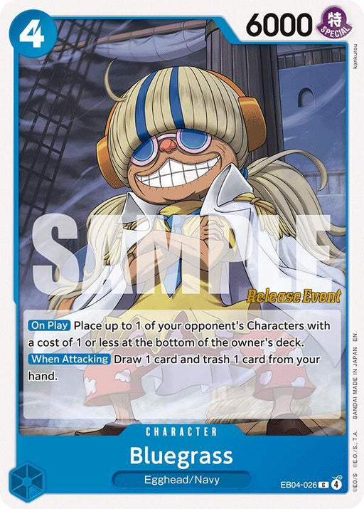 Bluegrass (EB04-026) [The Azure Sea's Seven Release Event Cards]