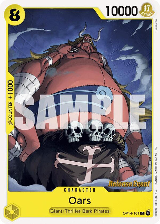 Oars (OP14-101) [The Azure Sea's Seven Release Event Cards]