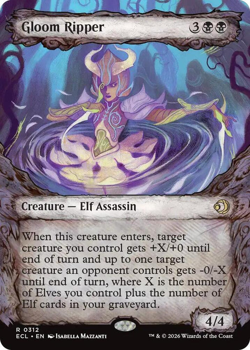 Gloom Ripper (Showcase) (312) [Lorwyn Eclipsed]