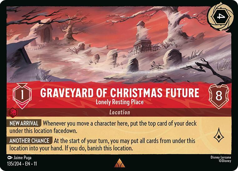 Graveyard of Christmas Future - Lonely Resting Place (135/204) [Winterspell]