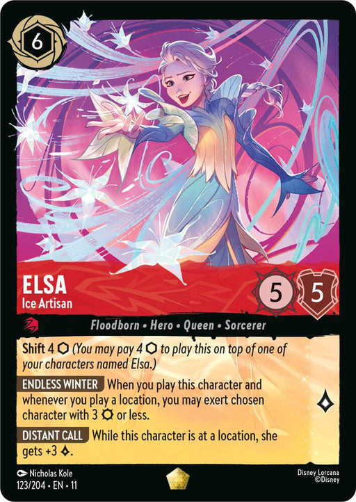 Elsa - Ice Artisan (123/204) [Winterspell]
