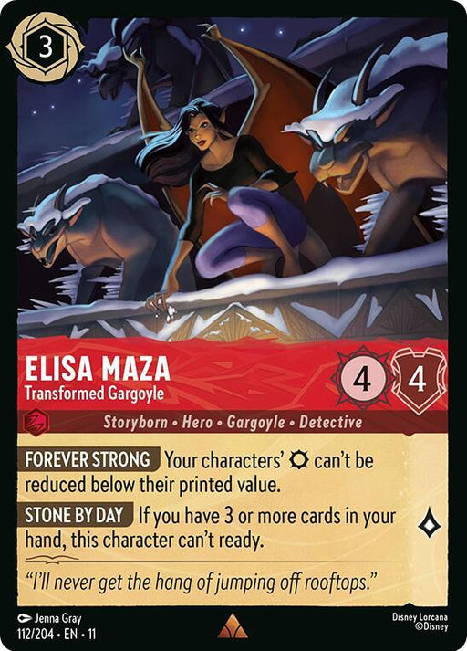 Elisa Maza - Transformed Gargoyle (112/204) [Winterspell]