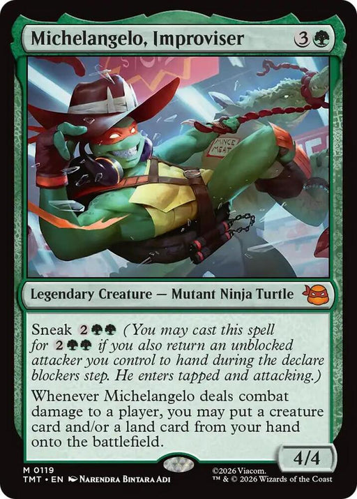 Michelangelo, Improviser (119) [Teenage Mutant Ninja Turtles]