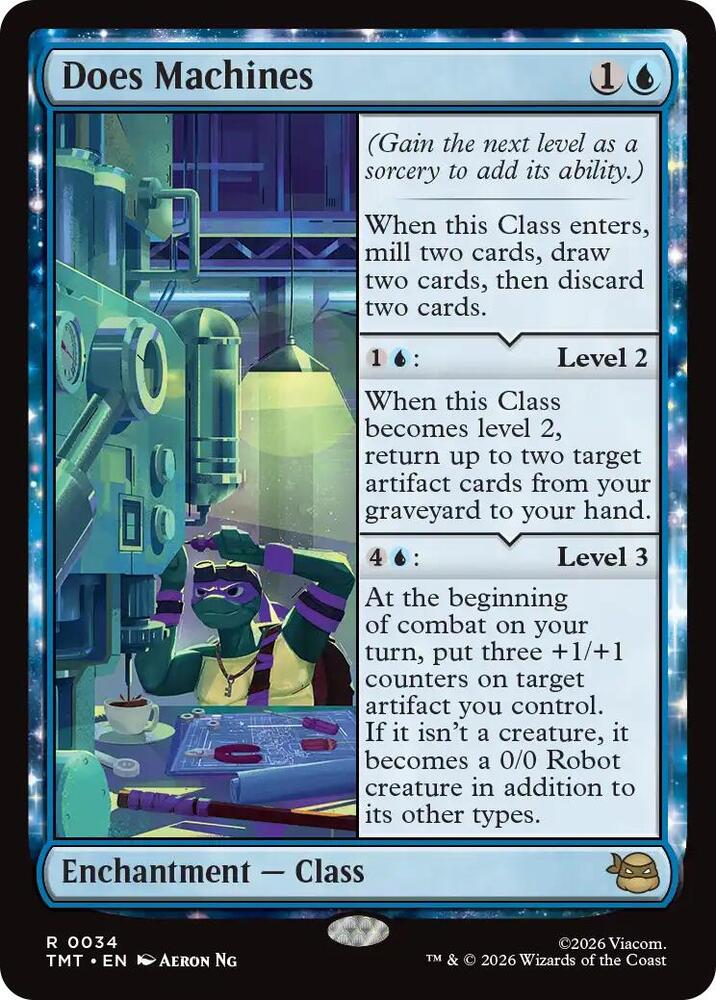 Does Machine (34) [Teenage Mutant Ninja Turtles]