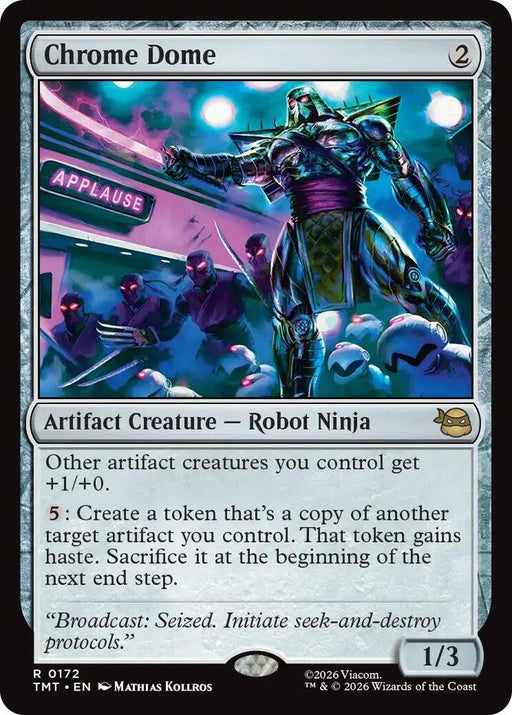 Chrome Dome (172) [Teenage Mutant Ninja Turtles]