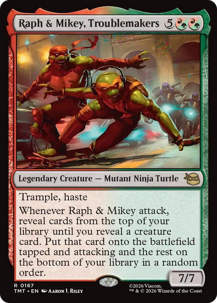 Raph & Mikey, Troublemakers (167) [Teenage Mutant Ninja Turtles]