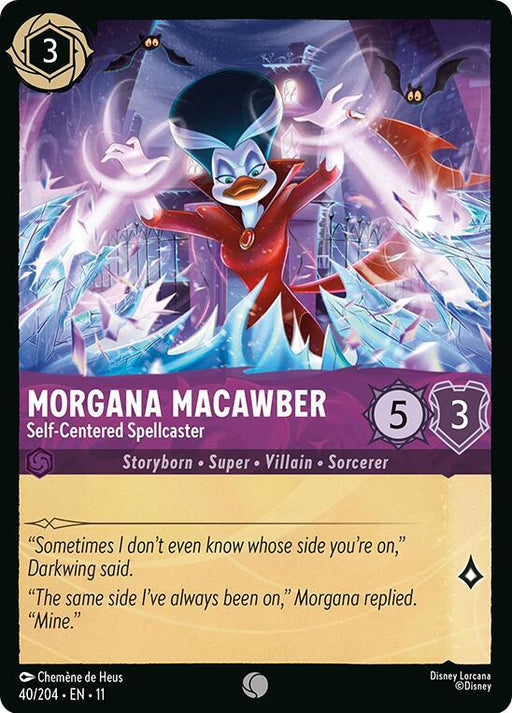 Morgana Macawber - Self-Centered Spellcaster (40/204) [Winterspell]