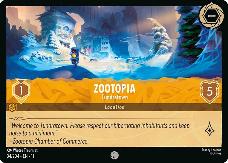Zootopia - Tundratown (34/204) [Winterspell]