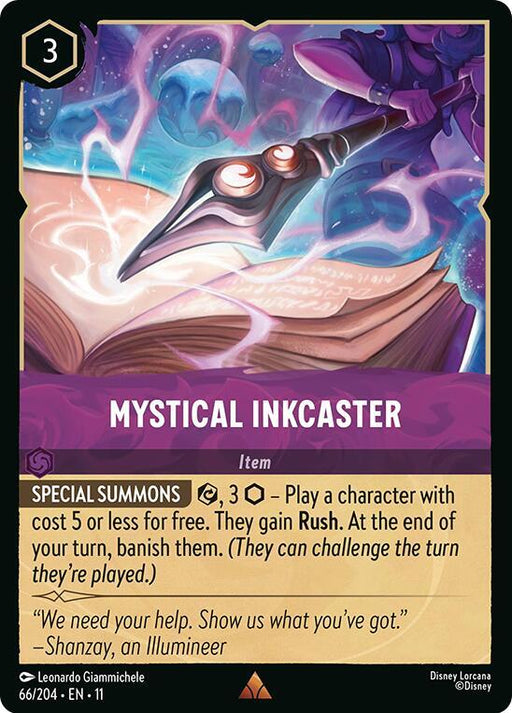 Mystical Inkcaster (66/204) [Winterspell]