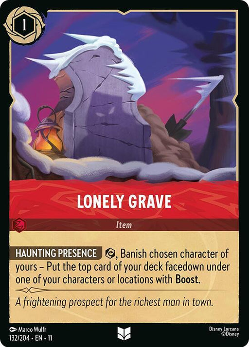 Lonely Grave (132/204) [Winterspell]