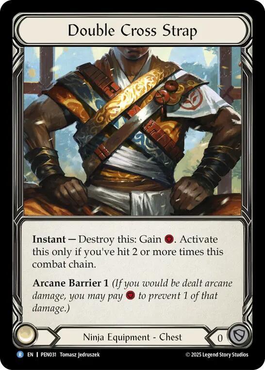 Double Cross Strap (PEN031) [Compendium of Rathe]