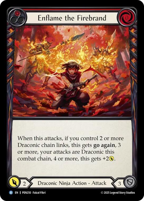 Enflame the Firebrand (PEN250) [Compendium of Rathe]