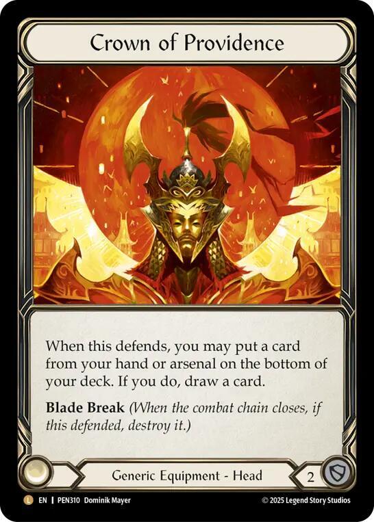 Crown of Providence (PEN310) [Compendium of Rathe]