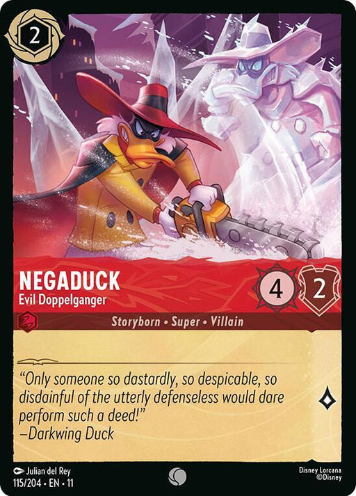 Negaduck - Evil Doppelganger (115/204) [Winterspell]