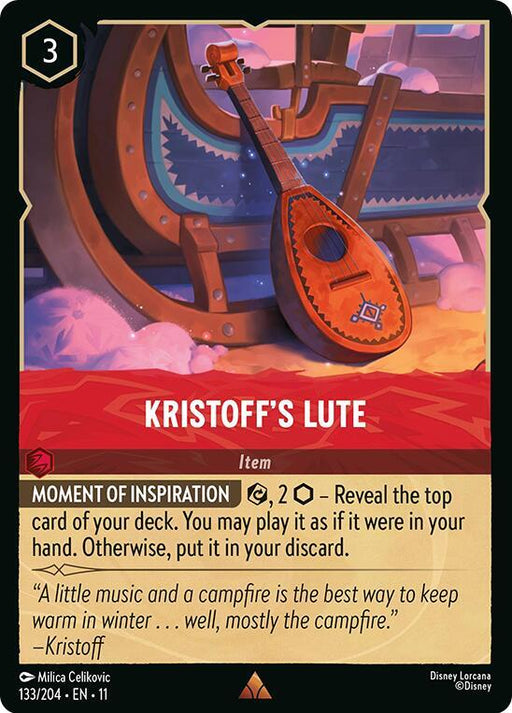 Kristoff's Lute (133/204) [Winterspell]