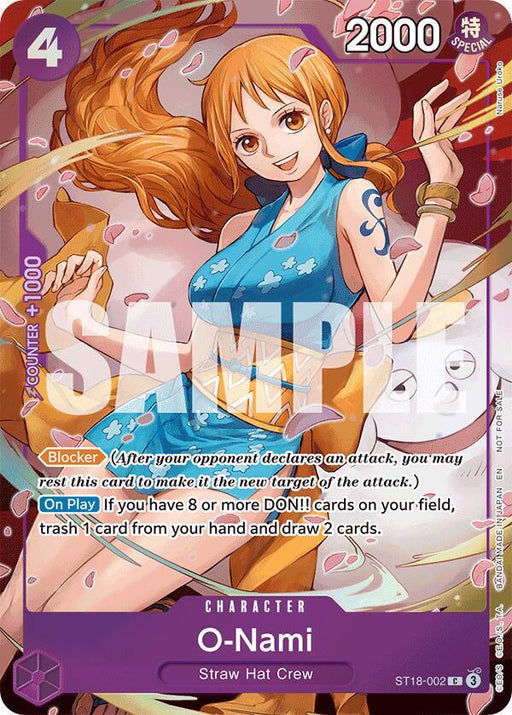 O-Nami - ST18-002 [Extra Booster: One Piece Heroines Edition]