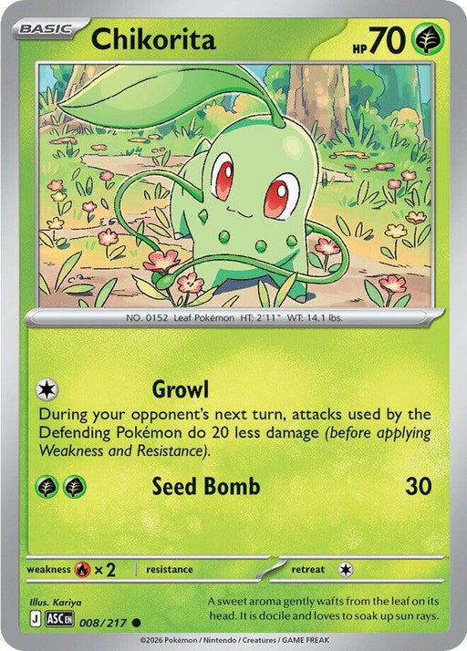Chikorita (008/217) [ME: Ascended Heroes]