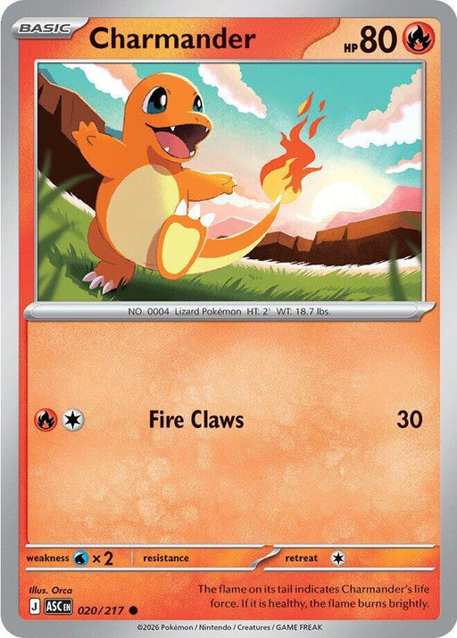 Charmander (020/217) [ME: Ascended Heroes]