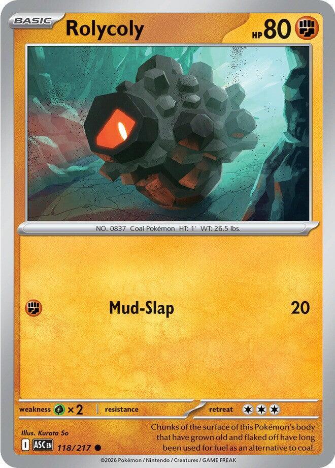 Rolycoly (118/217) [ME: Ascended Heroes]