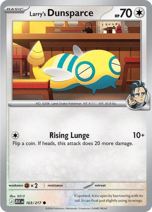 Larry's Dunsparce (163/217) [ME: Ascended Heroes]