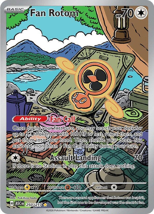 Fan Rotom - 250/217 [ME: Ascended Heroes]