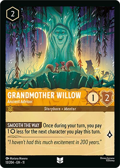 Grandmother Willow - Ancient Advisor (13/204) [Winterspell]