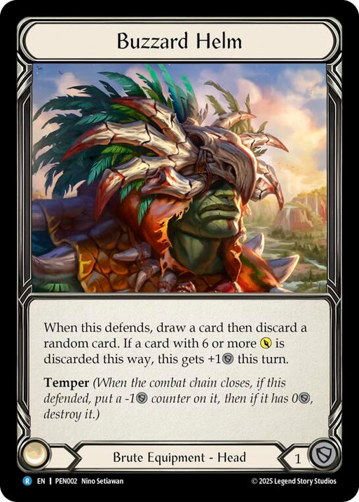 Buzzard Helm (PEN002) [Compendium of Rathe]